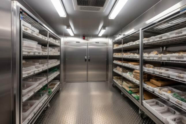 Cold Room for Food Storage in Warwickshire